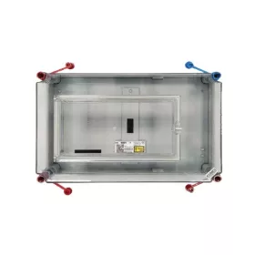   Hensel HB1000V-T 1xV32A++1xH63A 1-szintes 2-mérőhely 1 szerelőlappal 1F mérőszekrény