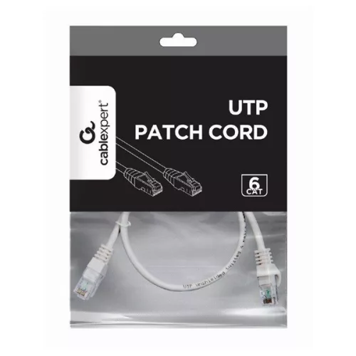 Gembird PP6U-0.5M 0,5m UTP szürke patch kábel