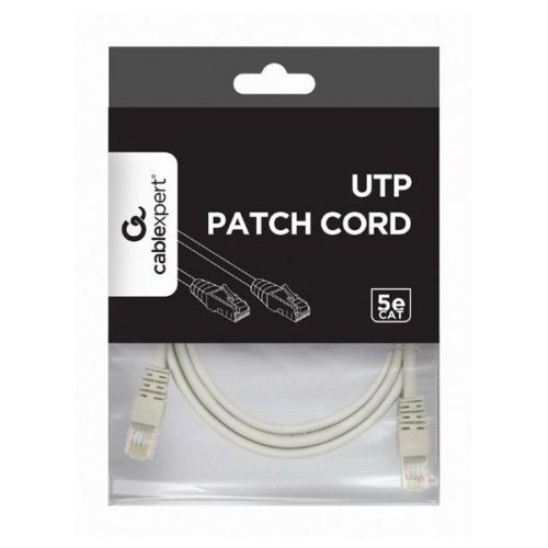 Gembird PP12-1.5M 1,5m UTP szürke patch kábel