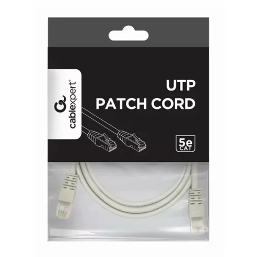 Gembird PP12-1.5M 1,5m UTP szürke patch kábel