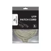 Gembird PP6U-10M 10m UTP szürke patch kábel