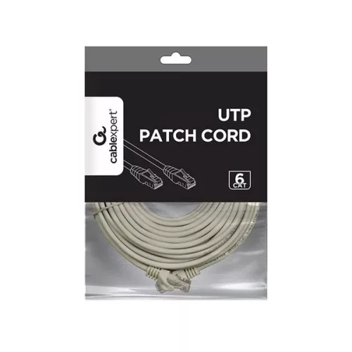 Gembird PP6U-10M 10m UTP szürke patch kábel