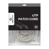 Gembird PP12-50M 50m RJ45 CAT5e UTP - RJ45 CAT5e UTP M/M szürke patch kábel