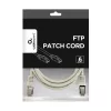Gembird PP6-15M 15m RJ45 CAT6 FTP - RJ45 CAT6 FTP M/M szürke patch kábel