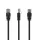 Gembird PP12-3M/BK 3m RJ45 CAT5e UTP M/M fekete kábel