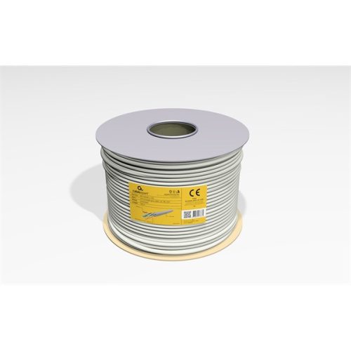 Gembird UPC-5004E-L/100 100m CAT5e UTP CCA, szürke patch kábel