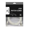 Gembird PP6-5M 5m RJ45 CAT6 FTP - RJ45 CAT6 FTP M/M szürke patch kábel