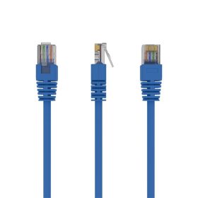 Gembird PP12-3M/B 3m RJ45 CAT5e UTP M/M kék kábel