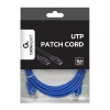 Gembird PP12-2M/B 2m RJ45 CAT5e UTP M/M kék kábel