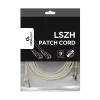 Gembird PP6A-LSZHCU-5M 5m RJ45 CAT6A S/FTP - RJ45 CAT6A S/FTP M/M szürke patch kábel