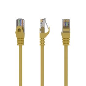 Gembird 25cm RJ45 CAT6 M/M sárga UTP kábel