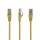 Gembird 0,5m RJ45 CAT6 M/M sárga UTP kábel
