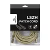 Gembird PP6A-LSZHCU-10M 10m RJ45 CAT6A S/FTP - RJ45 CAT6A S/FTP M/M szürke patch kábel