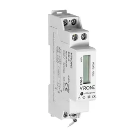   Virone 321556 0,25-40A 1000 impulzus/1Kwh DIN sínre 1 fázisú digitális almérő