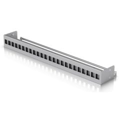   Ubiquiti 19" 1U moduláris ezüst színű üres patch panel