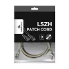 Gembird PP6A-LSZHCU-2M 2m RJ45 CAT6A S/FTP - RJ45 CAT6A S/FTP M/M szürke patch kábel
