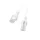 Lanberg PCU6-10CC-0200-W Cat.6 U/UTP PVC réz bevonatú alumínium fehér patch kábel 2m