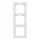 Legrand 721503 Suno fehér 3-keret