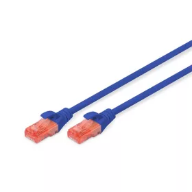 DIGITUS Cat.6 U/UTP LSZH 0,25m kék patch kábel
