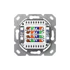 DIGITUS DN-9006-N Cat.6 Modulo50 dupla falon kívüli aljzat 2xRJ45 árnyékolt csatlakozóval