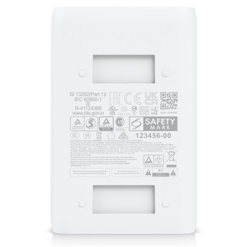 Ubiquiti U-POE+ 48V 0,65A tápegység Gigabit LAN porttal