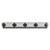 DIGITUS DN-91624U-CR 19" 1U 24port Cat.6 kompakt fekete árnyékolatlan Patch Panel