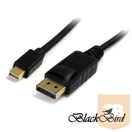 BLACKBIRD Kábel Mini Displayport 1.2 male to Displayport male, 2m