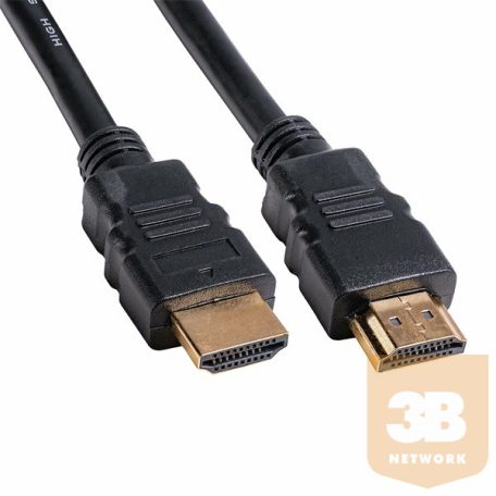 BLACKBIRD Kábel HDMI male/male összekötő 4K 3m, Fekete