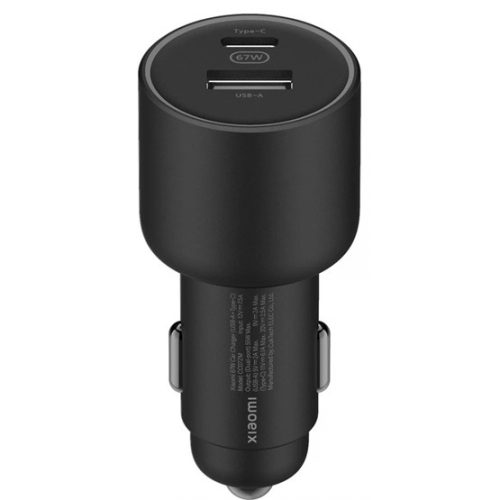 CHG Xiaomi 67W Car Charger (USB-A + Type-C) autós töltő - BHR6814GL