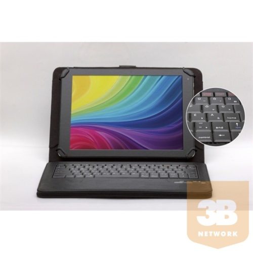 TPK Alcor BT-100 Billentyűzet HU Bluetooth + Tok 9” - 10,1” tabletekhez