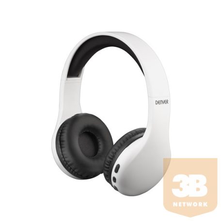 Denver BTH-240 WHITE Wireless Bluetooth headset