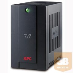   APC Back-UPS Szünetmentes tápegység 700VA, 230V, AVR, French Sockets