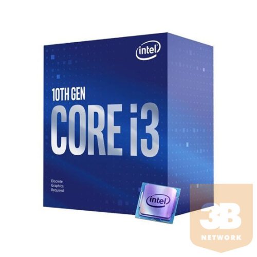 INTEL Core i3-10100F 3.6GHz LGA1200 6M Cache No Graphics Boxed CPU