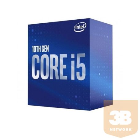 Intel Processzor - Core i5-10600K (4100Mhz 12MBL3 Cache 14nm 125W skt1200 Comet Lake) BOX