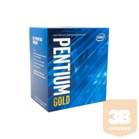 Intel Processzor - Gold G6405 (4100MHz 4MBL3 Cache 14nm 58W skt1200 Comet Lake) BOX