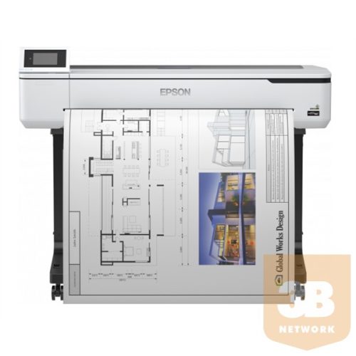 EPSON Tintasugaras Plotter SureColor SC-T5100 A0, színes, USB/Háló/Wifi, 2400x1200