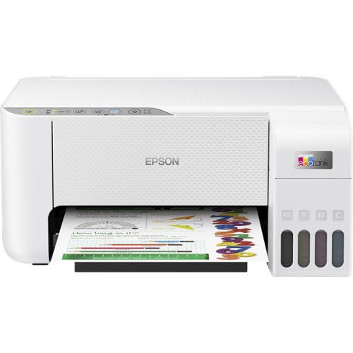 EPSON Tintasugaras nyomtató - EcoTank L3276 (A4, MFP, színes, 5760x1440 DPI, 33 lap/perc, USB/Wifi)