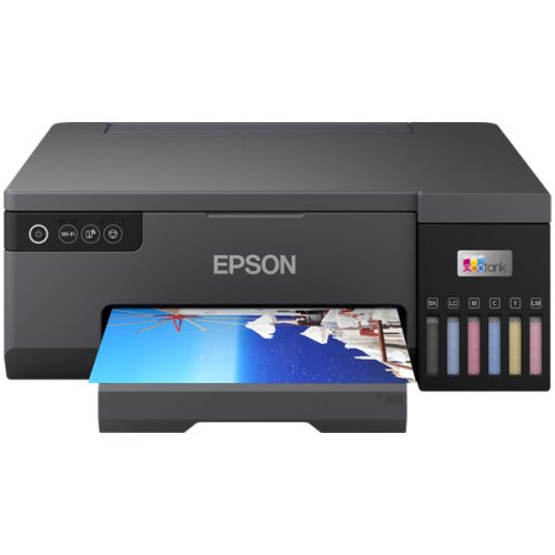 EPSON Tintasugaras nyomtató - EcoTank L8050 (A4, színes, 5760x1440 DPI, 25 lap/perc, USB/Wifi/Wifi Direct)