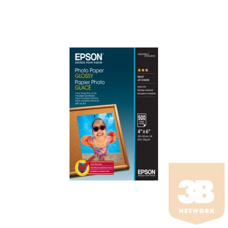 EPSON Fotópapír Glossy 10x15 cm, 200 g/m2, 500 Sheets