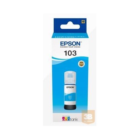 EcoTank Epson 103 Cyan ink bottle | 65 ml | L3150/L31111/L3110