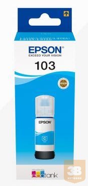 EcoTank Epson 103 Cyan ink bottle | 65 ml | L3150/L31111/L3110