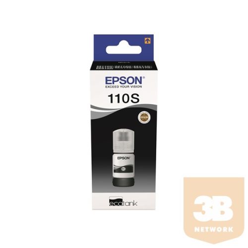 EPSON tintatartály (patron) 110S EcoTank Fekete 40ml