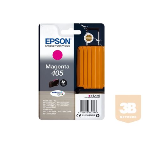 EPSON Singlepack Magenta 408XL DURABrite Ultra Ink