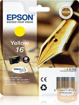 Epson T1624 yellow DURABrite | 3,1 ml | WF-2010/25x0