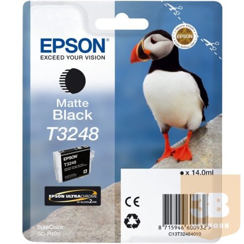 EPSON Patron Epson SureColor P400 Matte Black 14 ml