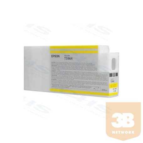Ink Epson T5964 Yellow | 350ml | Stylus Pro 7700/7890/7900/9700/9890/9900