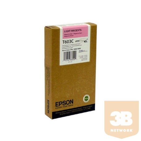 EPSON Patron Singlepack T603C00 Light Magenta 220 ml