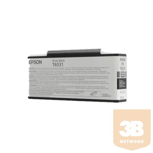 EPSON Patron T6531 Photo Black Ink Cartridge (200ml)