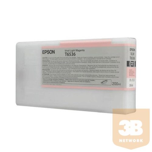 EPSON Patron T6536 Vivid Light Magenta Ink Cartridge (200ml)