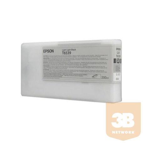 EPSON Patron T6539 Light Light Black Ink Cartridge (200ml)